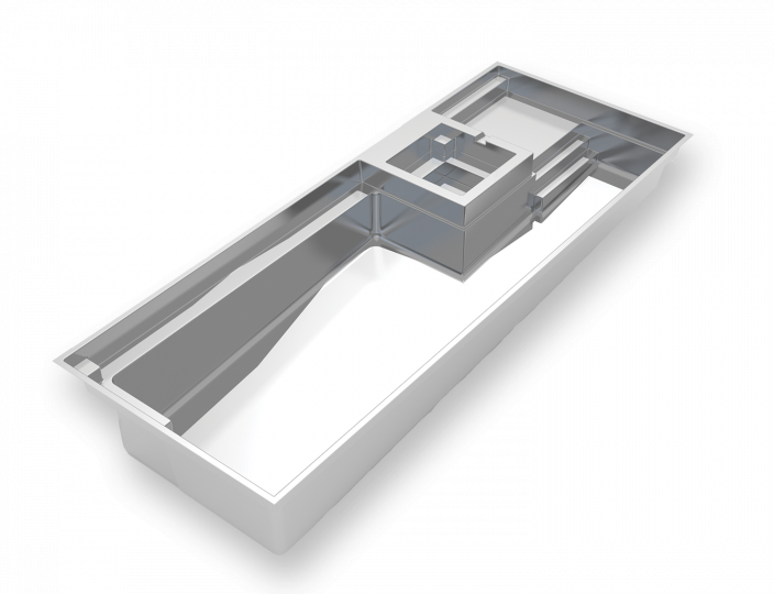Imagine Pools Exquisite fiberglass swimming pool 3d drawing